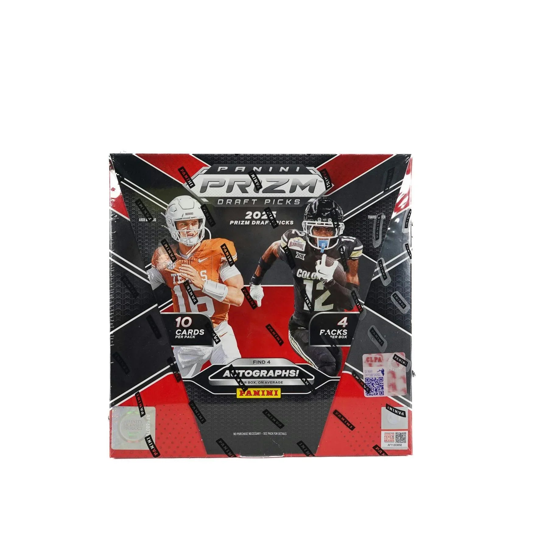 2025 Panini Prizm Draft Picks Football Hobby Box (Ships Sealed Only)