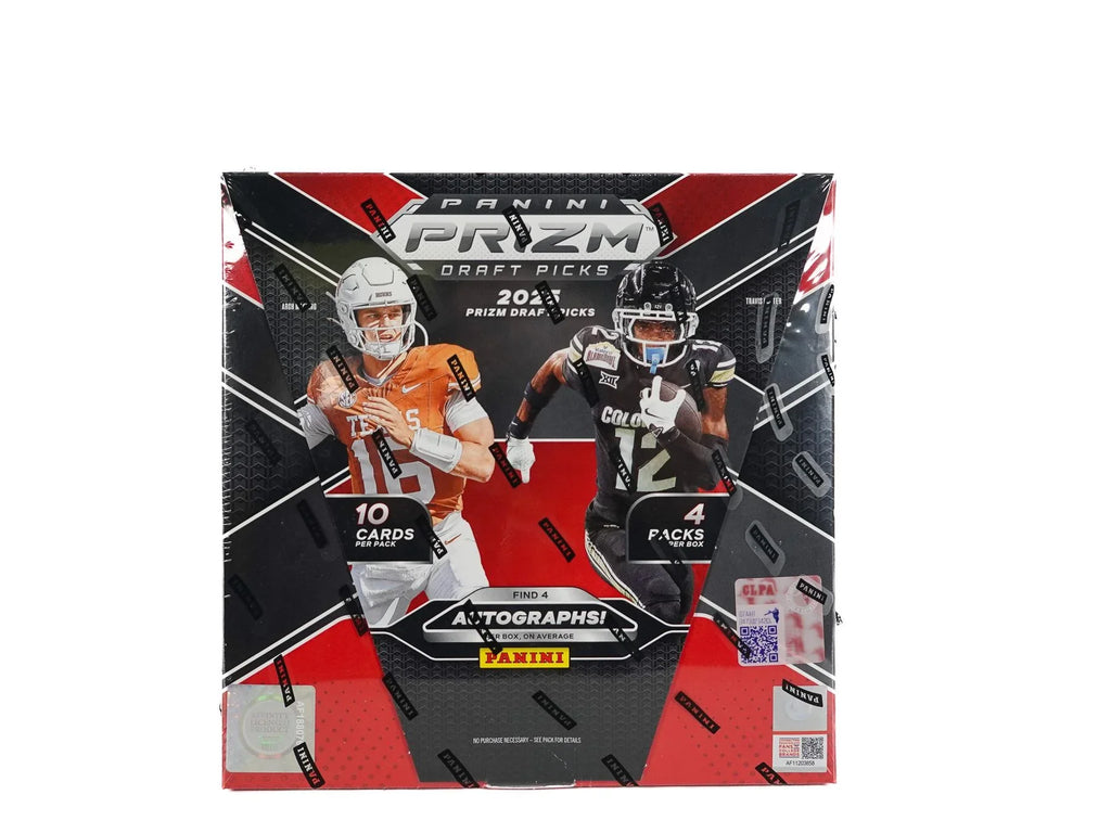 2025 Panini Prizm Draft Picks Football Hobby Box (Ships Sealed Only)