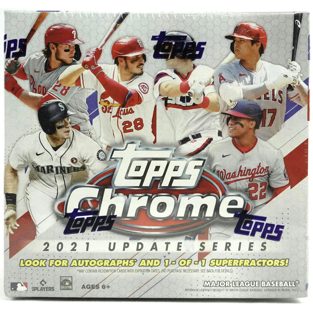 2021 Topps Chrome Update Baseball Mega Box (Ships Sealed Only)