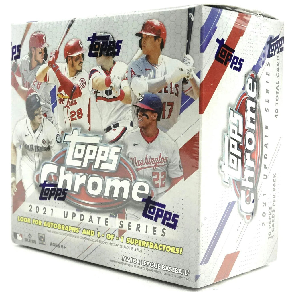 2021 Topps Chrome Update Baseball Mega Box (Ships Sealed Only)
