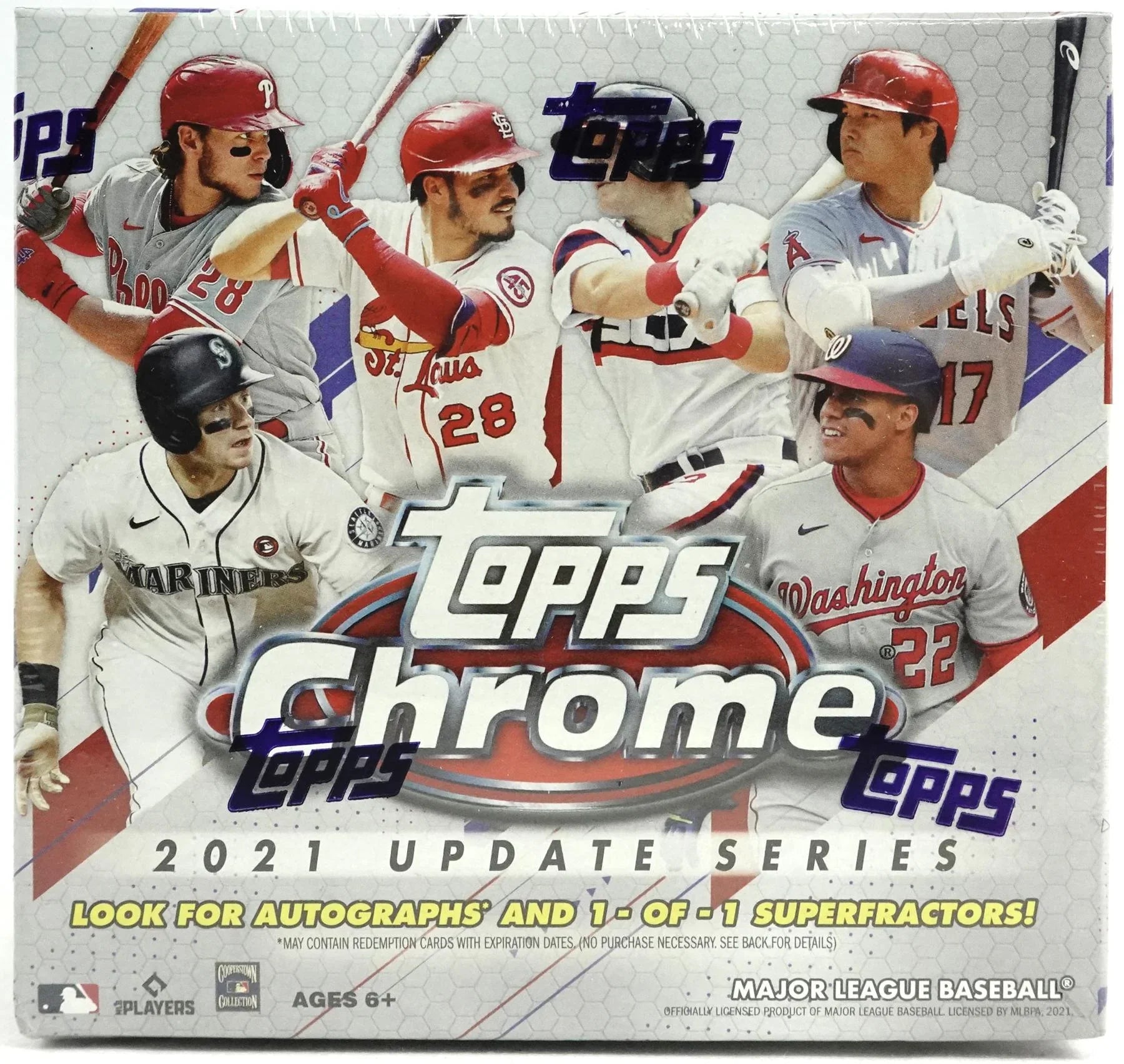 2021 Topps Chrome Update Baseball Mega Box (Ships Sealed Only)