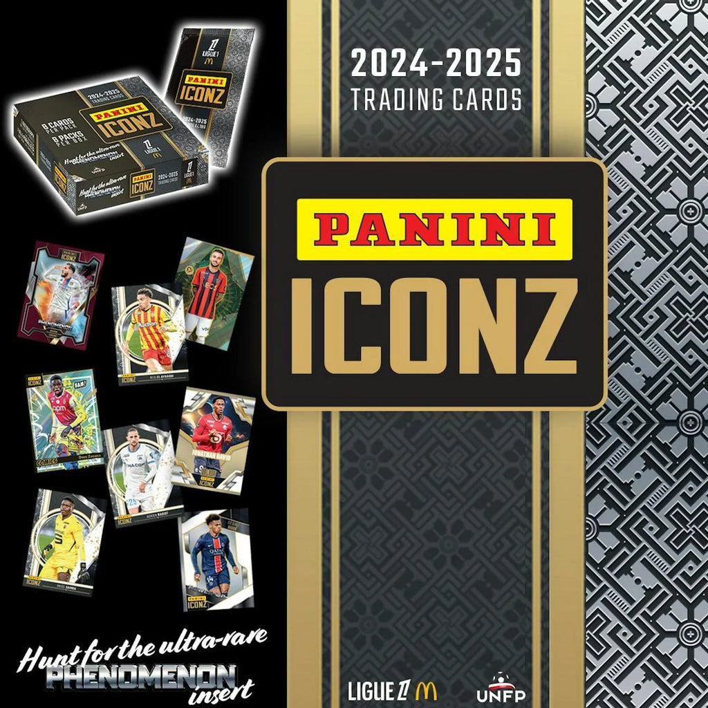 2024 25 Panini Iconz Ligue 1 Soccer Hobby Box (Ships Sealed Only)