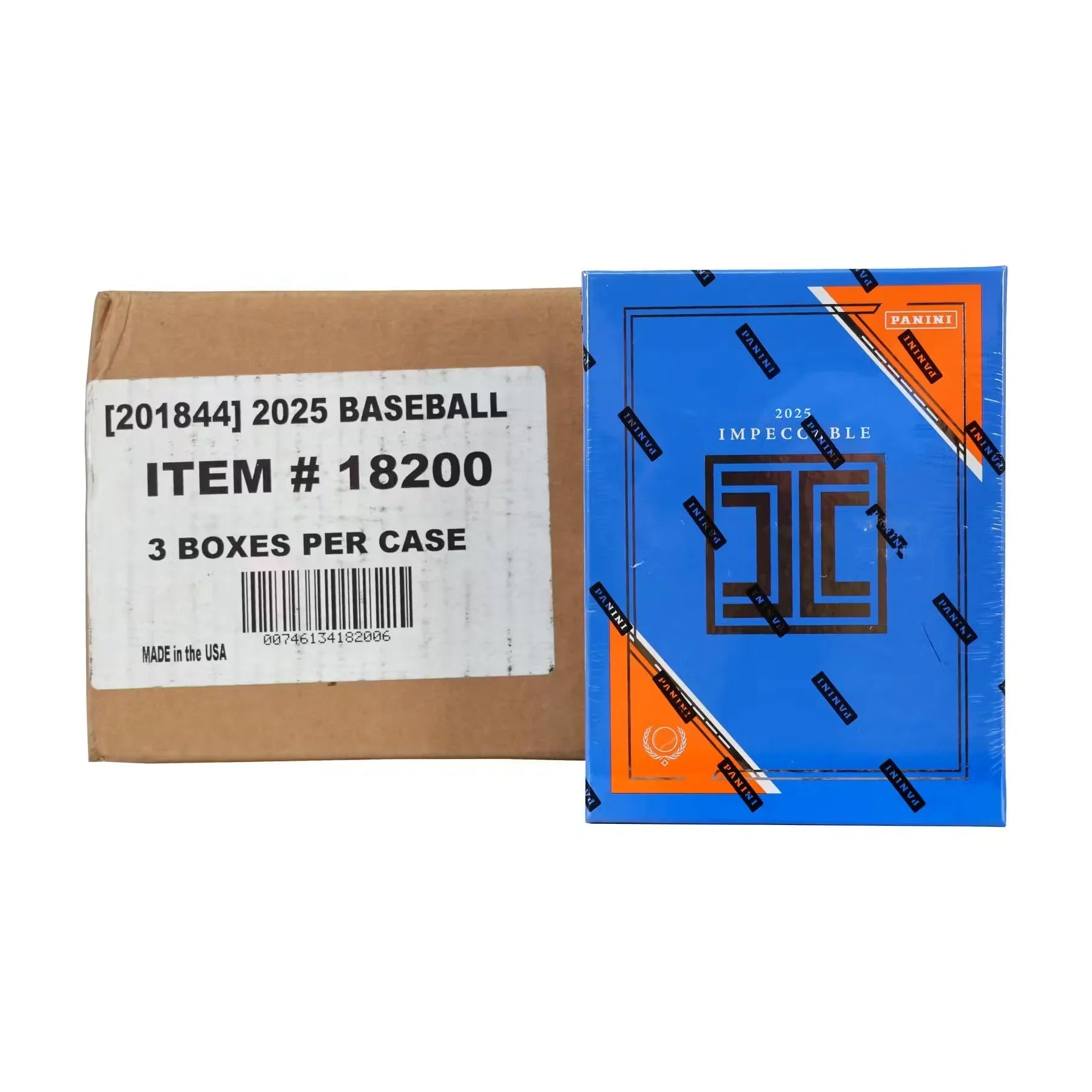 2025 Panini Impeccable Baseball Hobby 3 Box Case (Ships Sealed Only)
