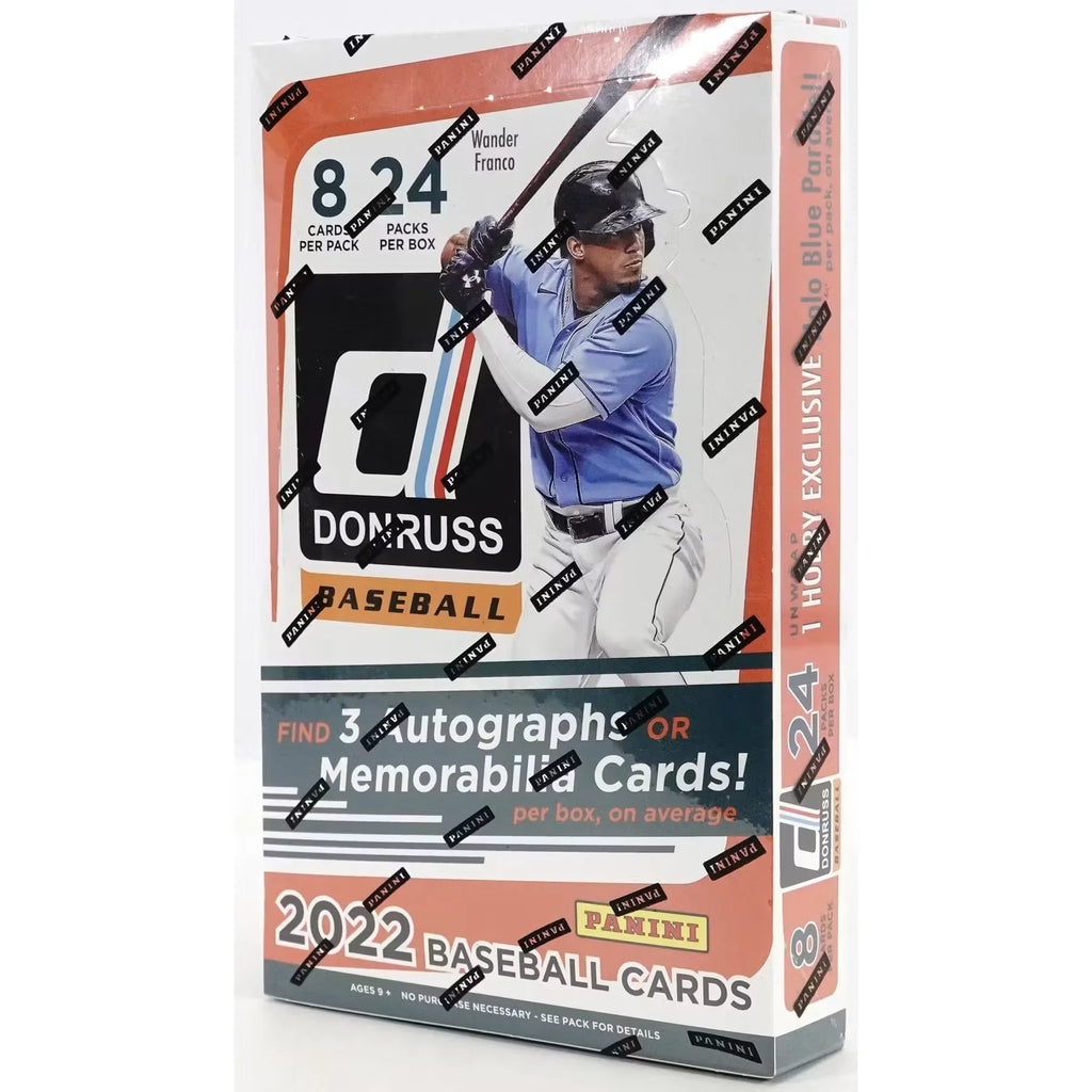 2022 Panini Donruss Baseball Hobby Box (Ships Sealed Only)