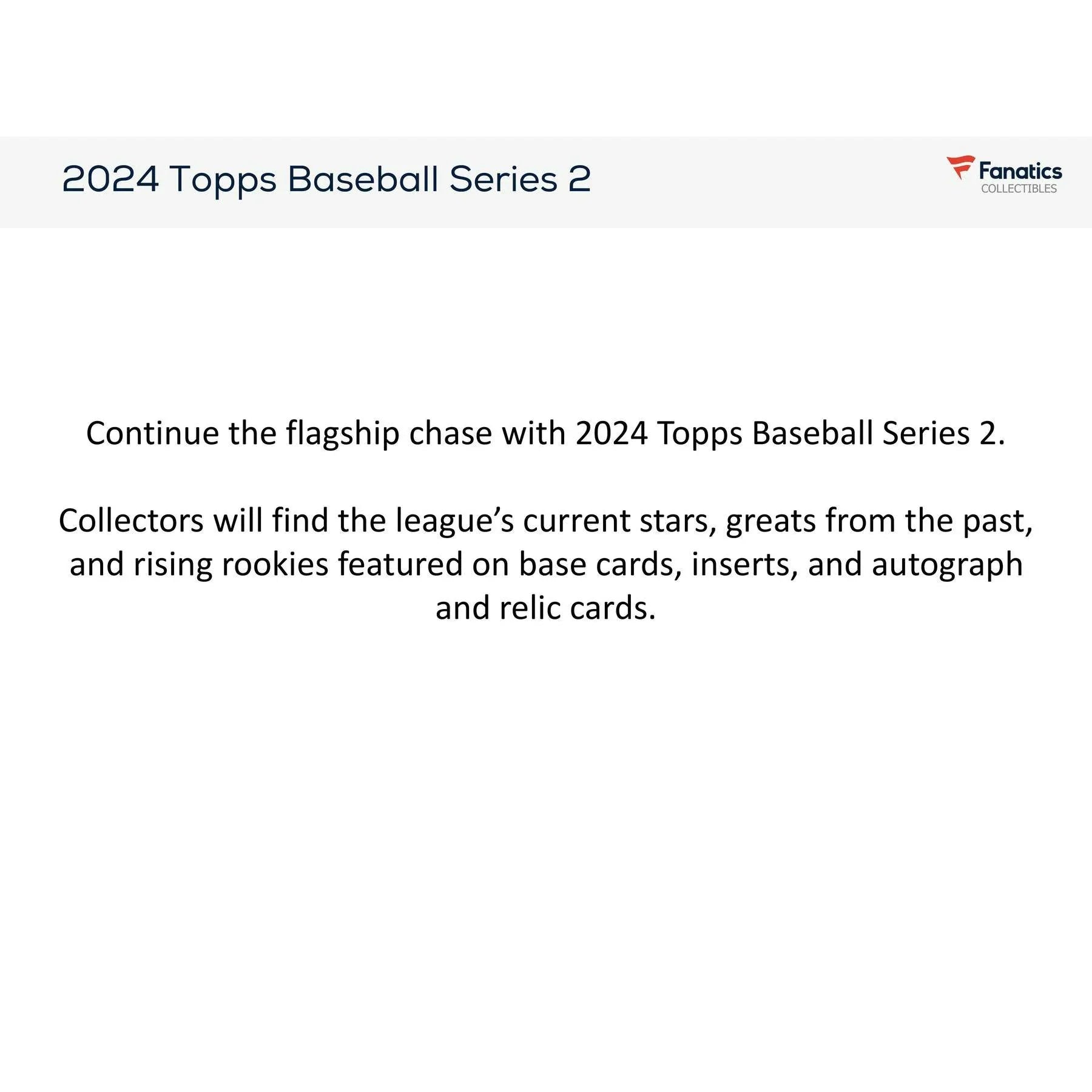 2024 Topps Series 2 Baseball Hanger Box Yellow Parallels (Ships Sealed Only)
