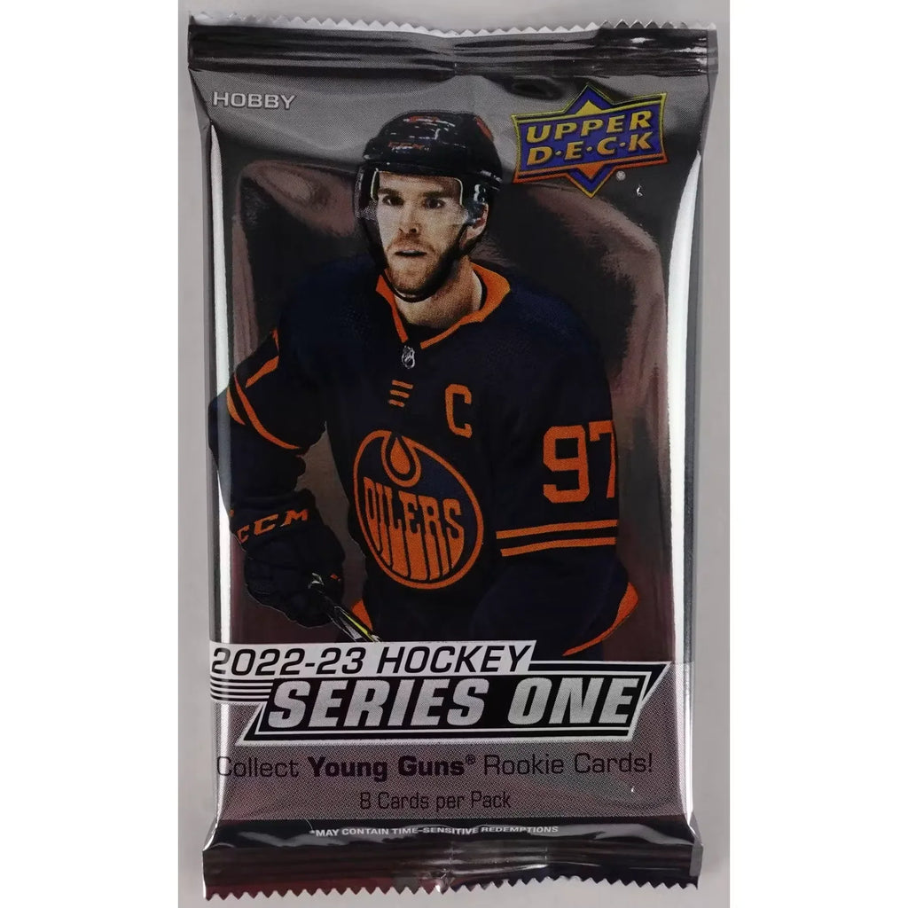 2022-23 Upper Deck Series 1 Hockey Hobby Box (Ships Sealed Only) - D2