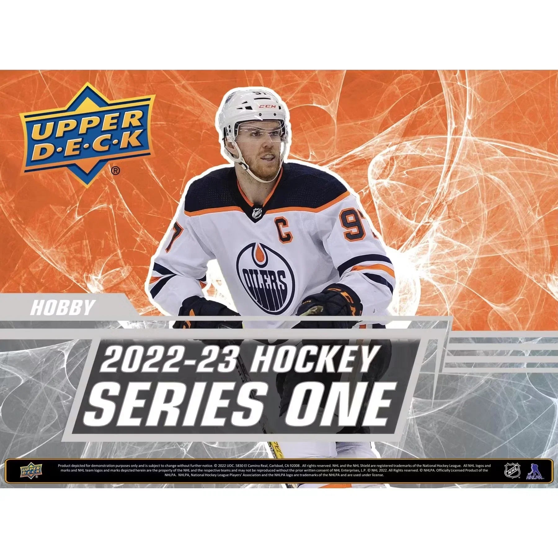 2022-23 Upper Deck Series 1 Hockey Hobby Box (Ships Sealed Only) - D2