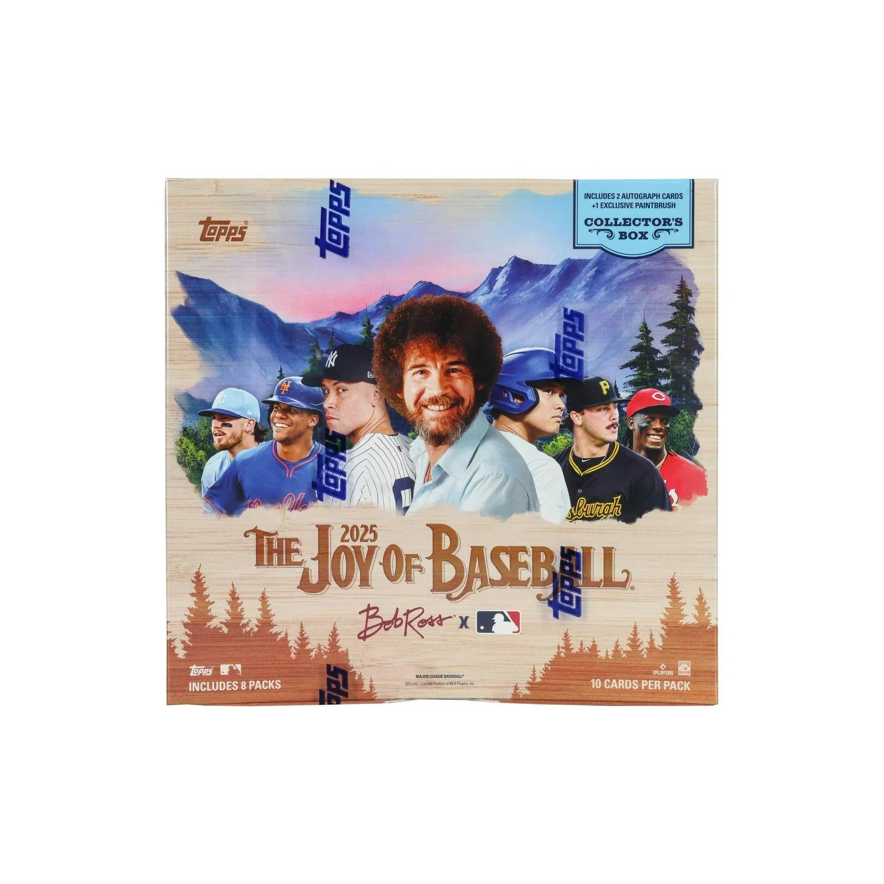 2025 Topps x Bob Ross The Joy of Baseball Collectors Edition Box (Ships Sealed Only)