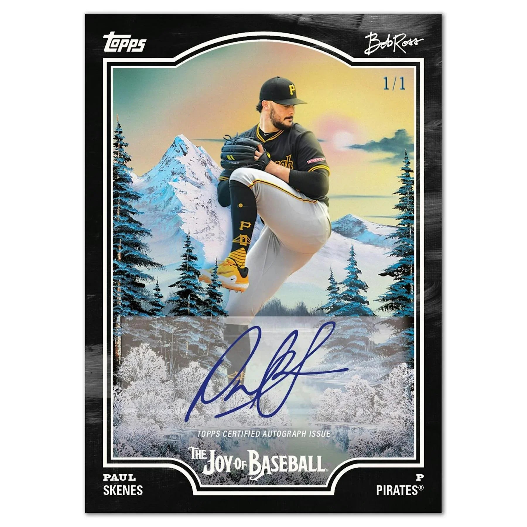 2025 Topps x Bob Ross The Joy of Baseball Collectors Edition Box (Ships Sealed Only)