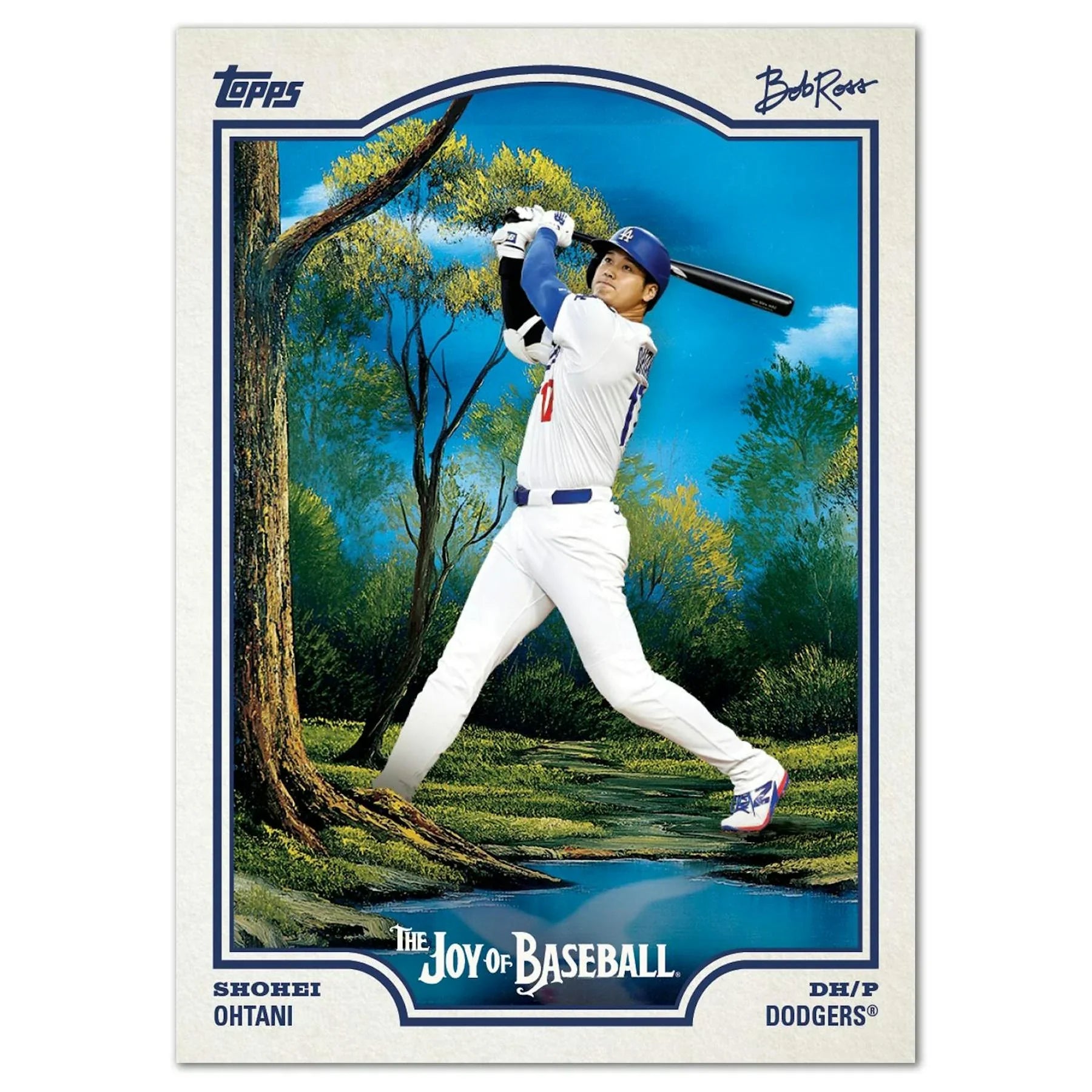 2025 Topps x Bob Ross The Joy of Baseball Collectors Edition Box (Ships Sealed Only)