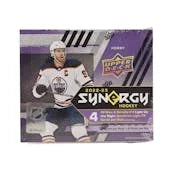 2022 23 Upper Deck Synergy Hockey Hobby Box (Ships Sealed Only)