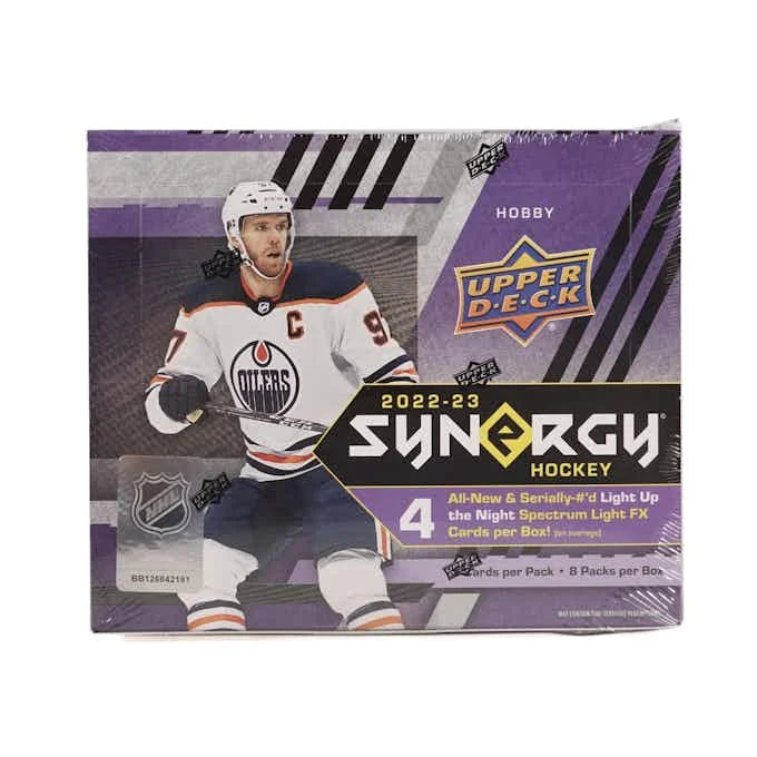 2022 23 Upper Deck Synergy Hockey Hobby Box (Ships Sealed Only)