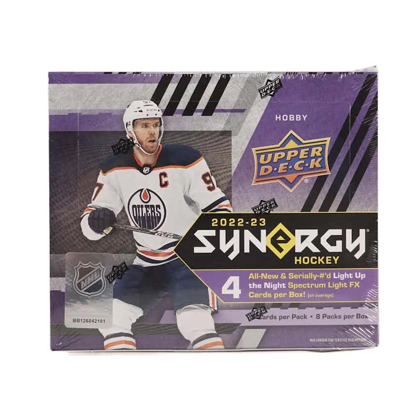 2022 23 Upper Deck Synergy Hockey Hobby Box (Ships Sealed Only)