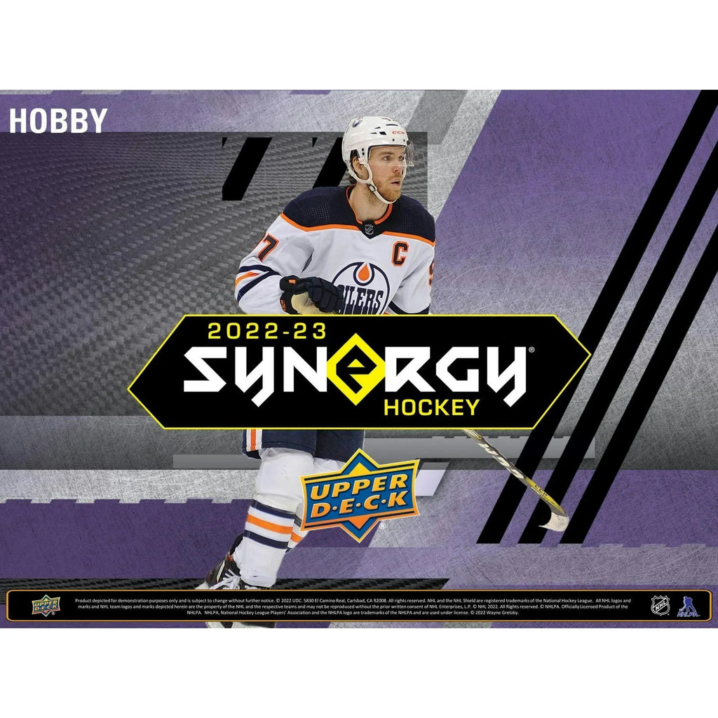 2022 23 Upper Deck Synergy Hockey Hobby Box (Ships Sealed Only)