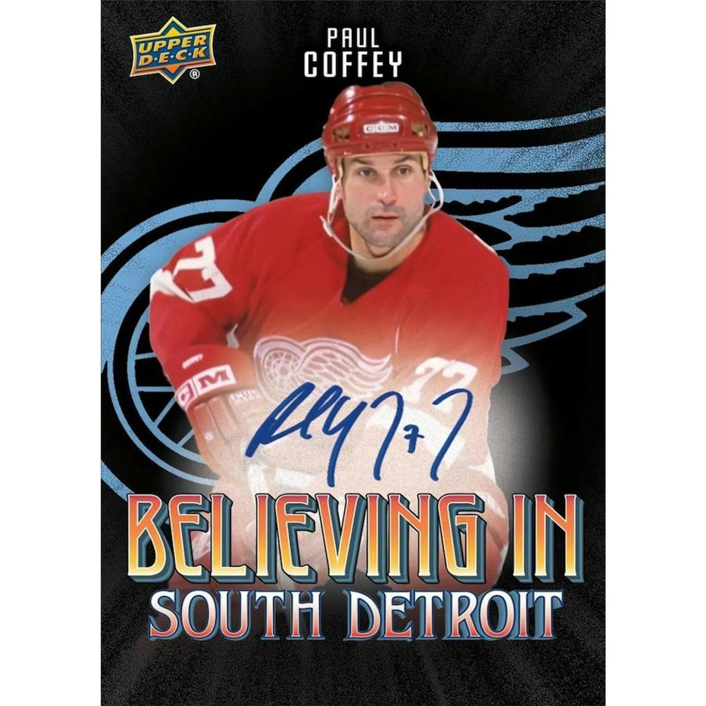 2025 26 Upper Deck Detroit Red Wings Centennial Hockey Hobby Box (Ships Sealed Only)