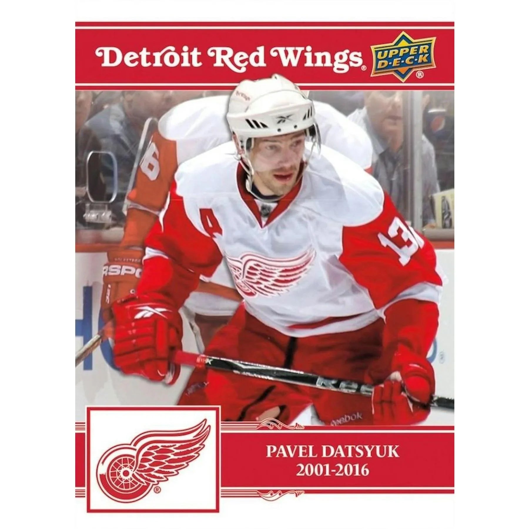 2025 26 Upper Deck Detroit Red Wings Centennial Hockey Hobby Box (Ships Sealed Only)