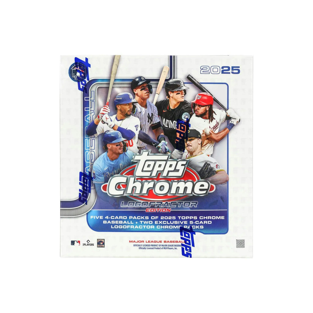 2025 Topps Chrome Baseball Logofractor Edition Box (Ships Sealed Only) - D