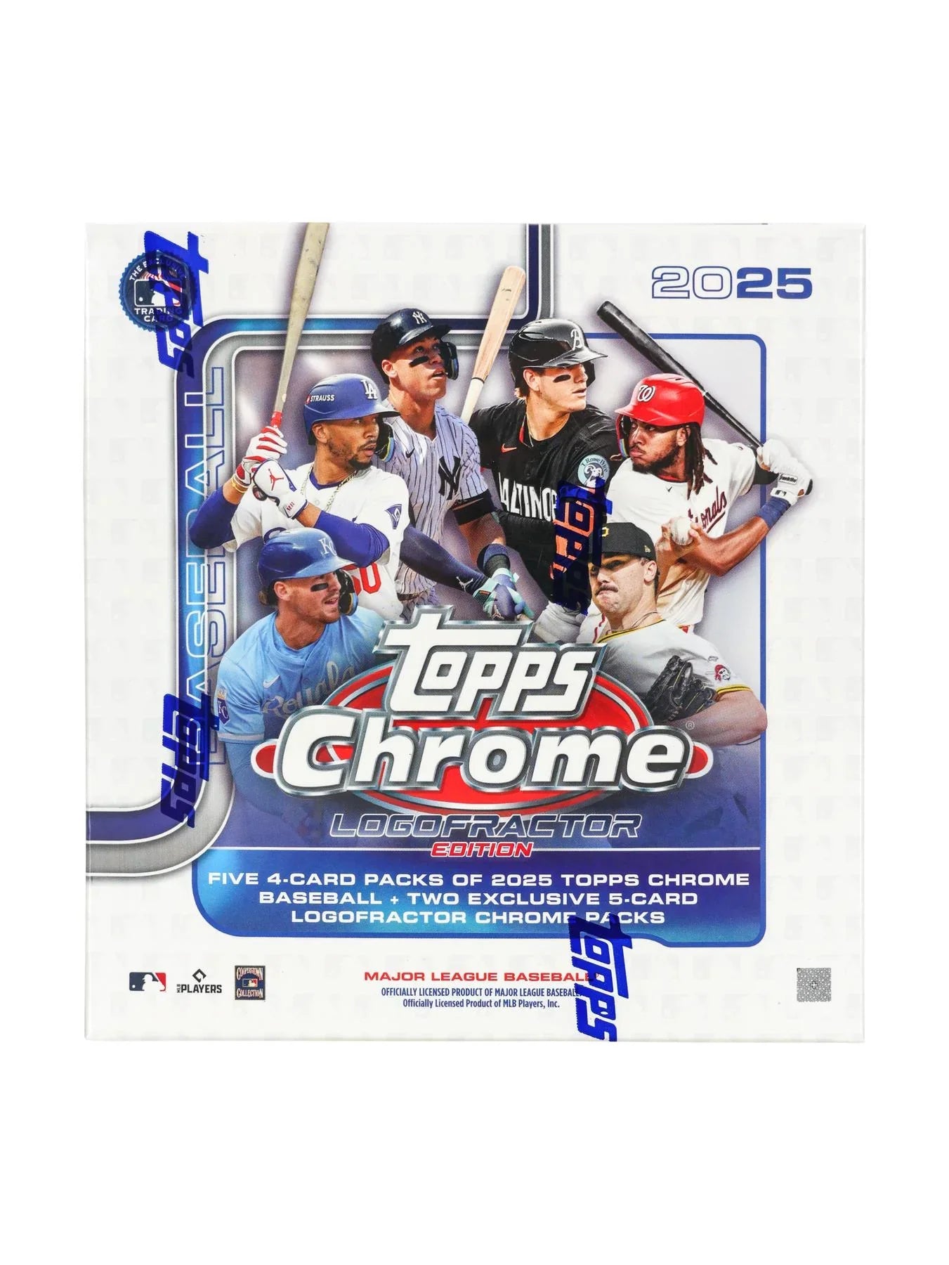 2025 Topps Chrome Baseball Logofractor Edition Box (Ships Sealed Only) - D