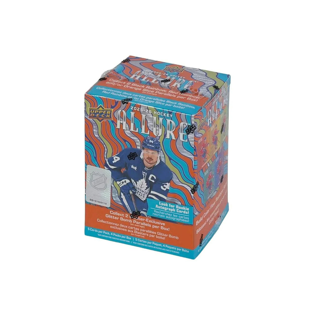 2025 26 Upper Deck Allure Hockey Blaster 20 Box Case (Ships Sealed Only)