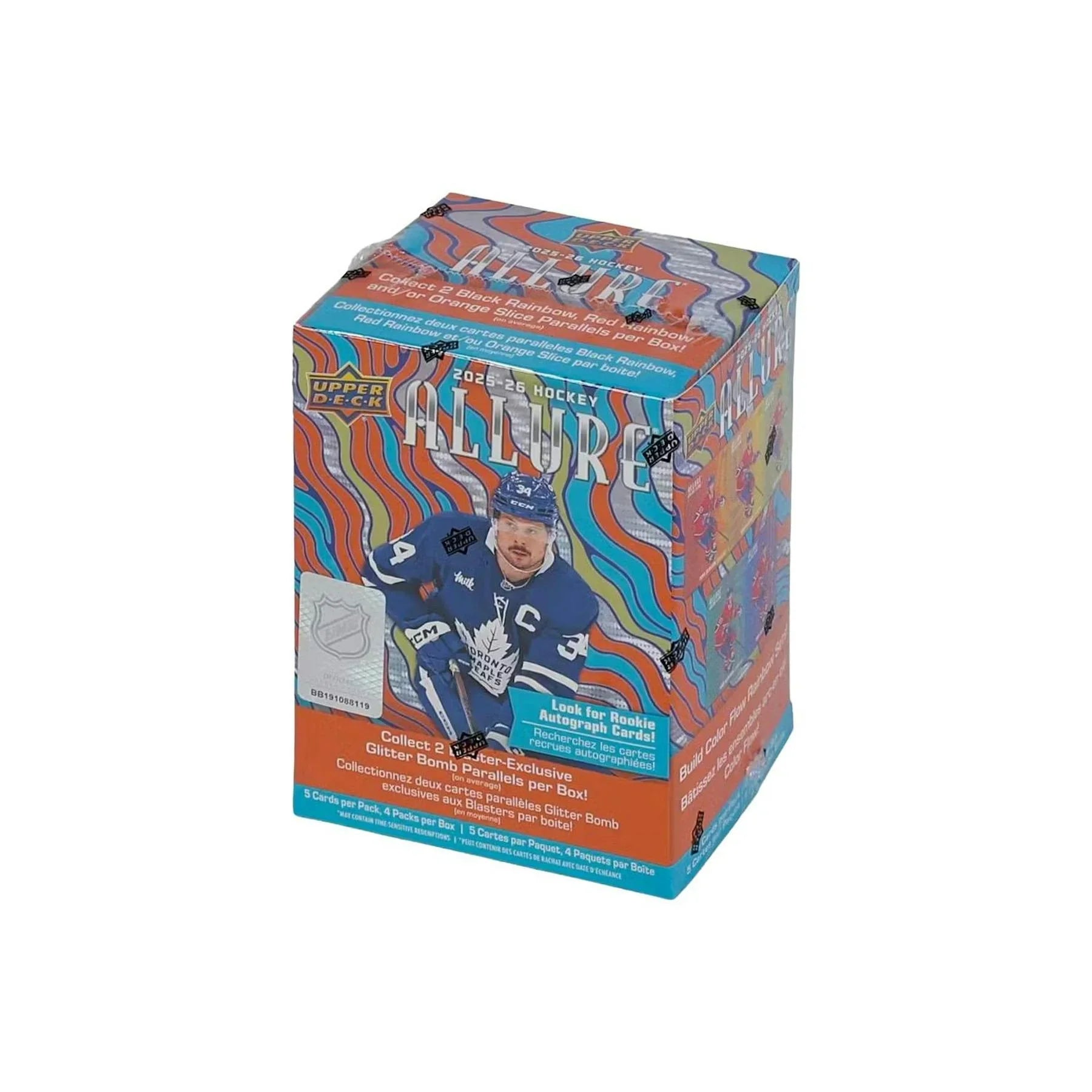 2025 26 Upper Deck Allure Hockey Blaster 20 Box Case (Ships Sealed Only)
