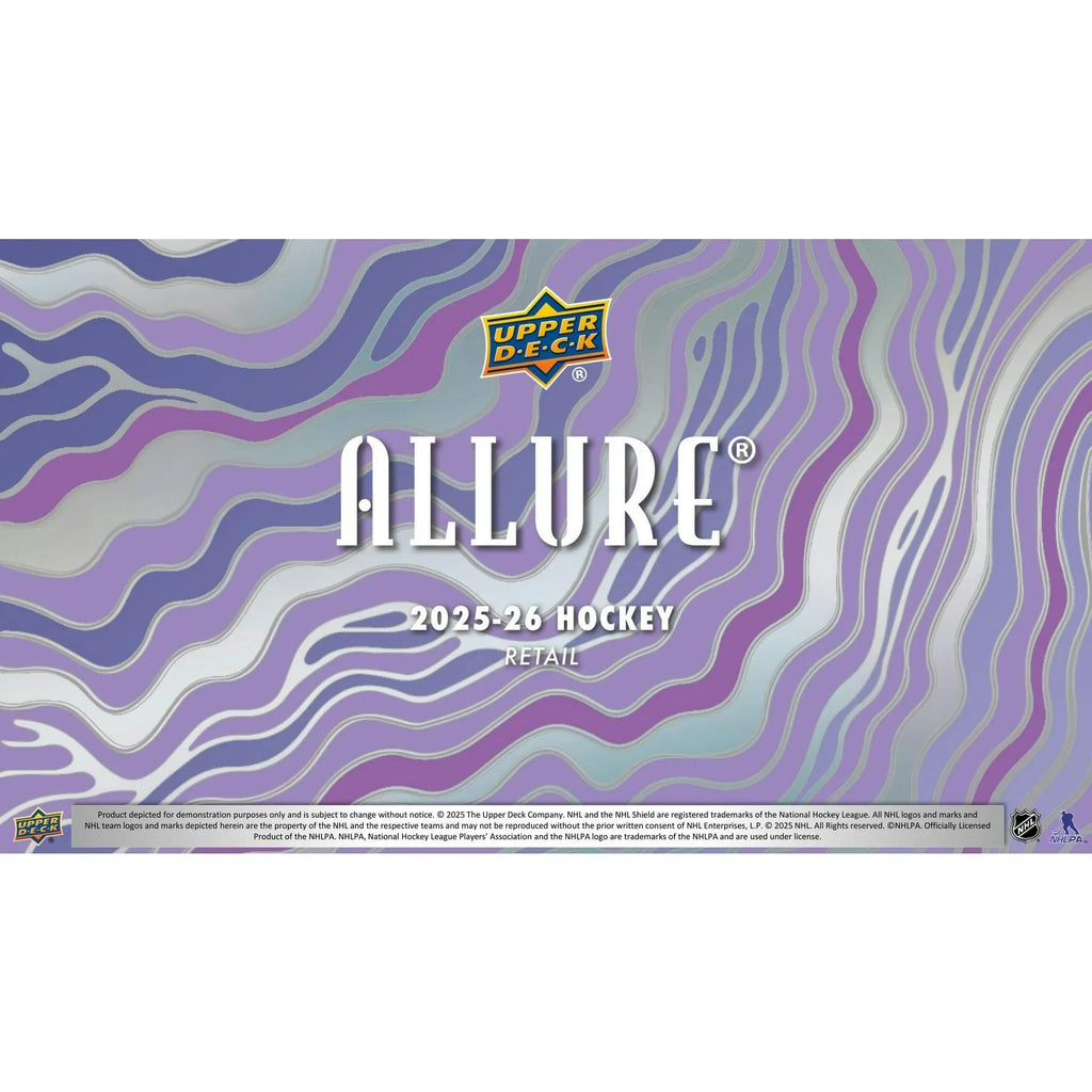 2025 26 Upper Deck Allure Hockey Blaster 20 Box Case (Ships Sealed Only)