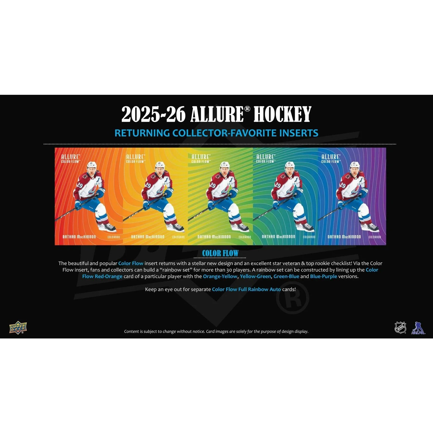 2025 26 Upper Deck Allure Hockey Blaster 20 Box Case (Ships Sealed Only)