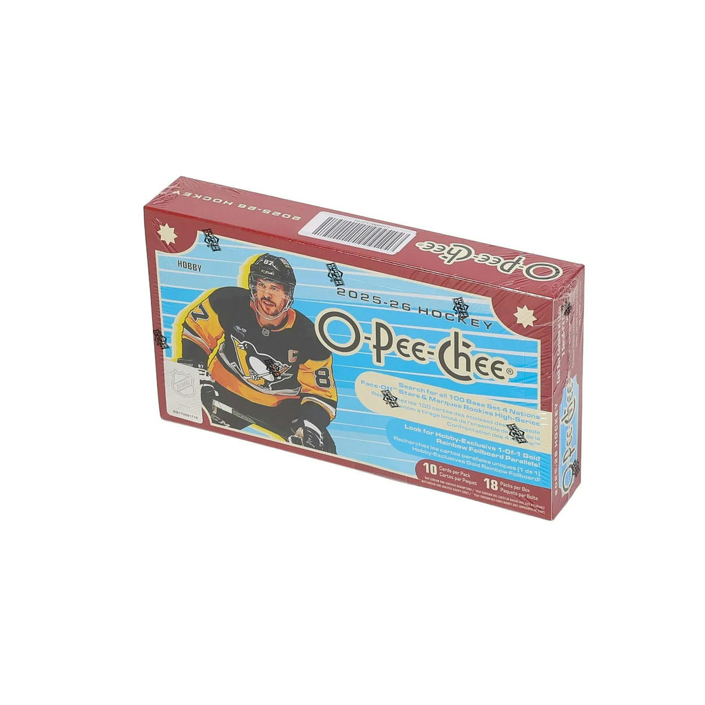 2025 26 Upper Deck O Pee Chee Hockey Hobby Box (Ships Sealed Only)