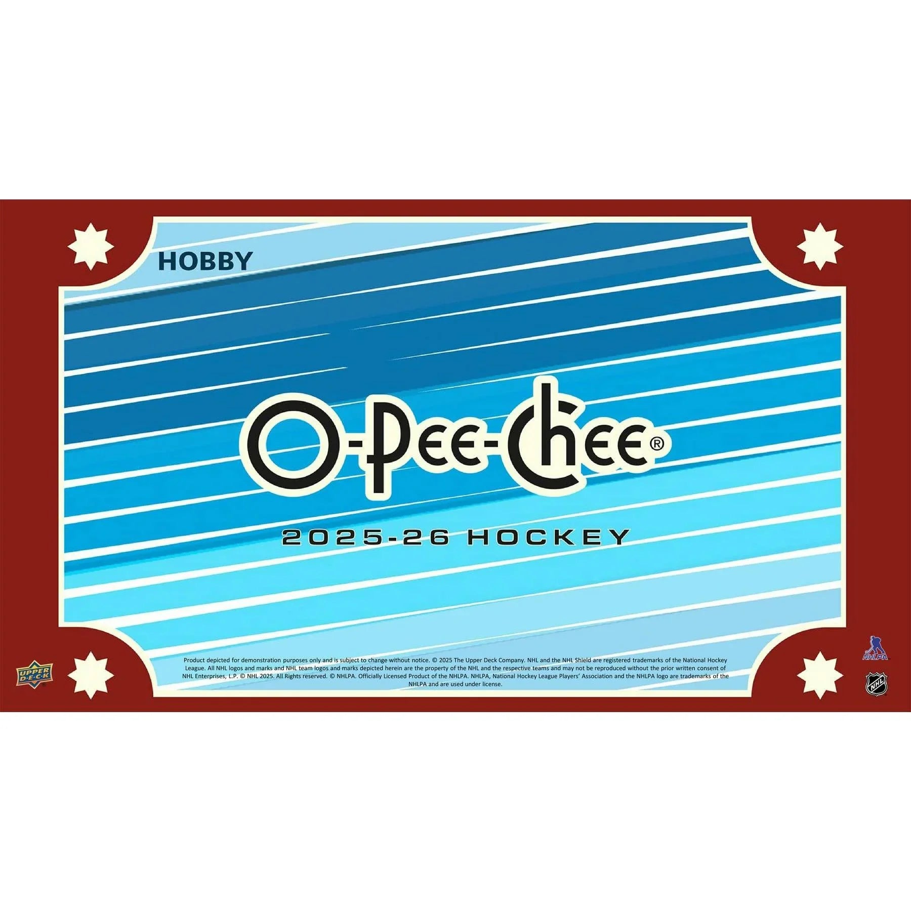 2025 26 Upper Deck O Pee Chee Hockey Hobby 16 Box Case (Ships Sealed Only)