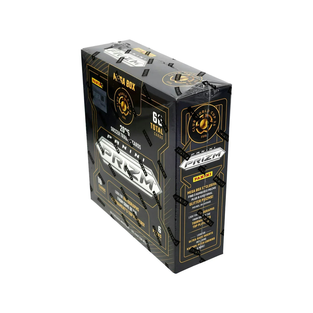 2025 Panini Prizm FIFA Club World Cup Soccer Mega Hobby Box (Ships Sealed Only)