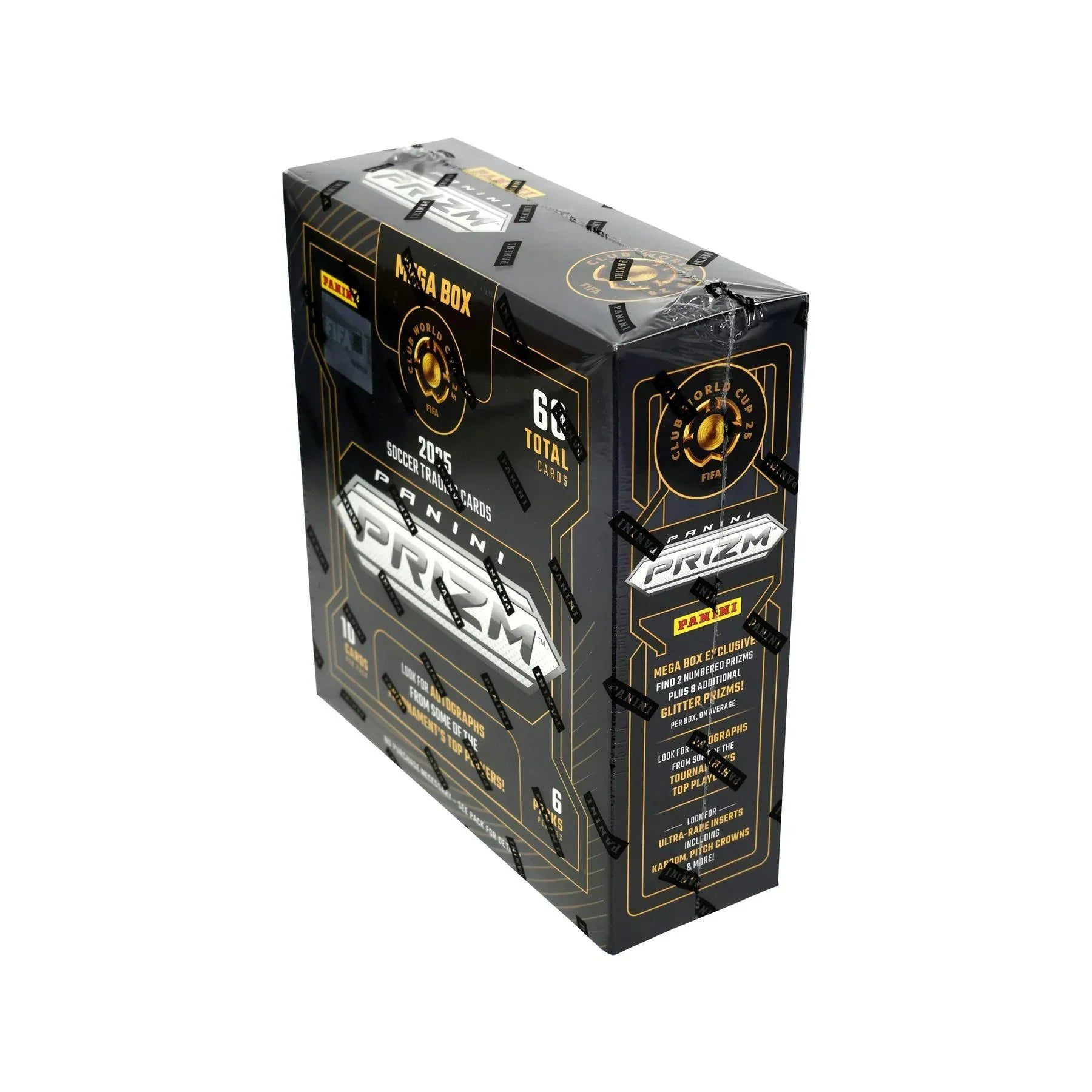 2025 Panini Prizm FIFA Club World Cup Soccer Mega Hobby Box (Ships Sealed Only)