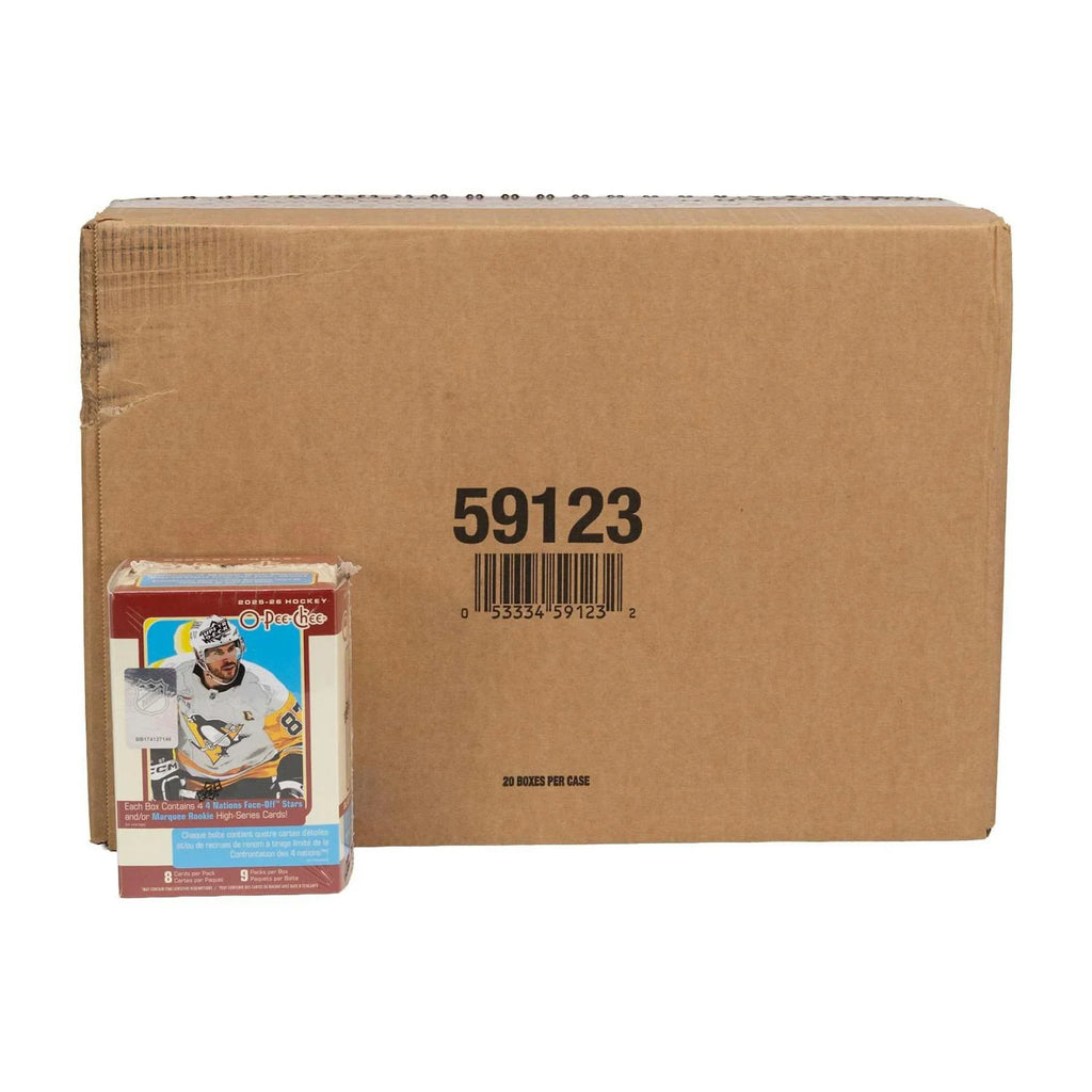 2025 26 Upper Deck O Pee Chee Hockey Blaster 20 Box Case (Ships Sealed Only)