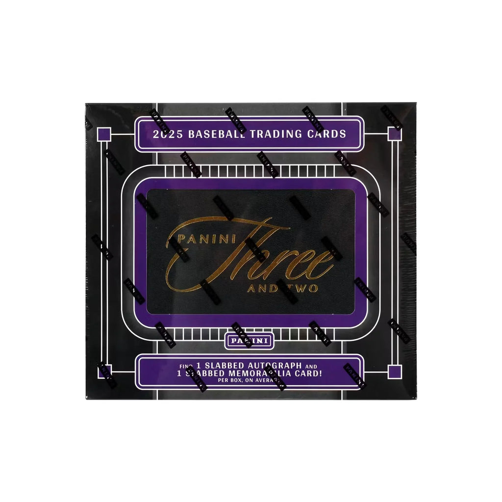 2025 Panini Three and Two Baseball Hobby Box (Ships Sealed Only)
