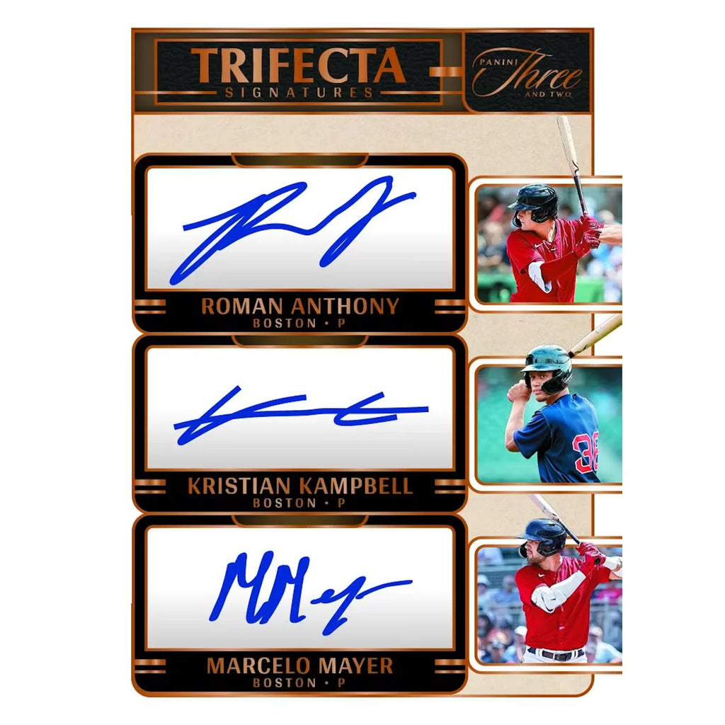 2025 Panini Three and Two Baseball Hobby Box (Ships Sealed Only)