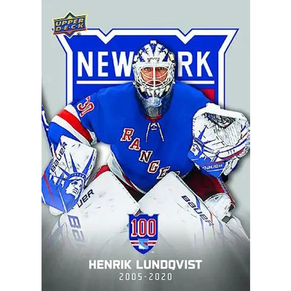 2025 26 Upper Deck New York Rangers Centennial Hockey Box 20 Set Case (Ships Sealed Only)