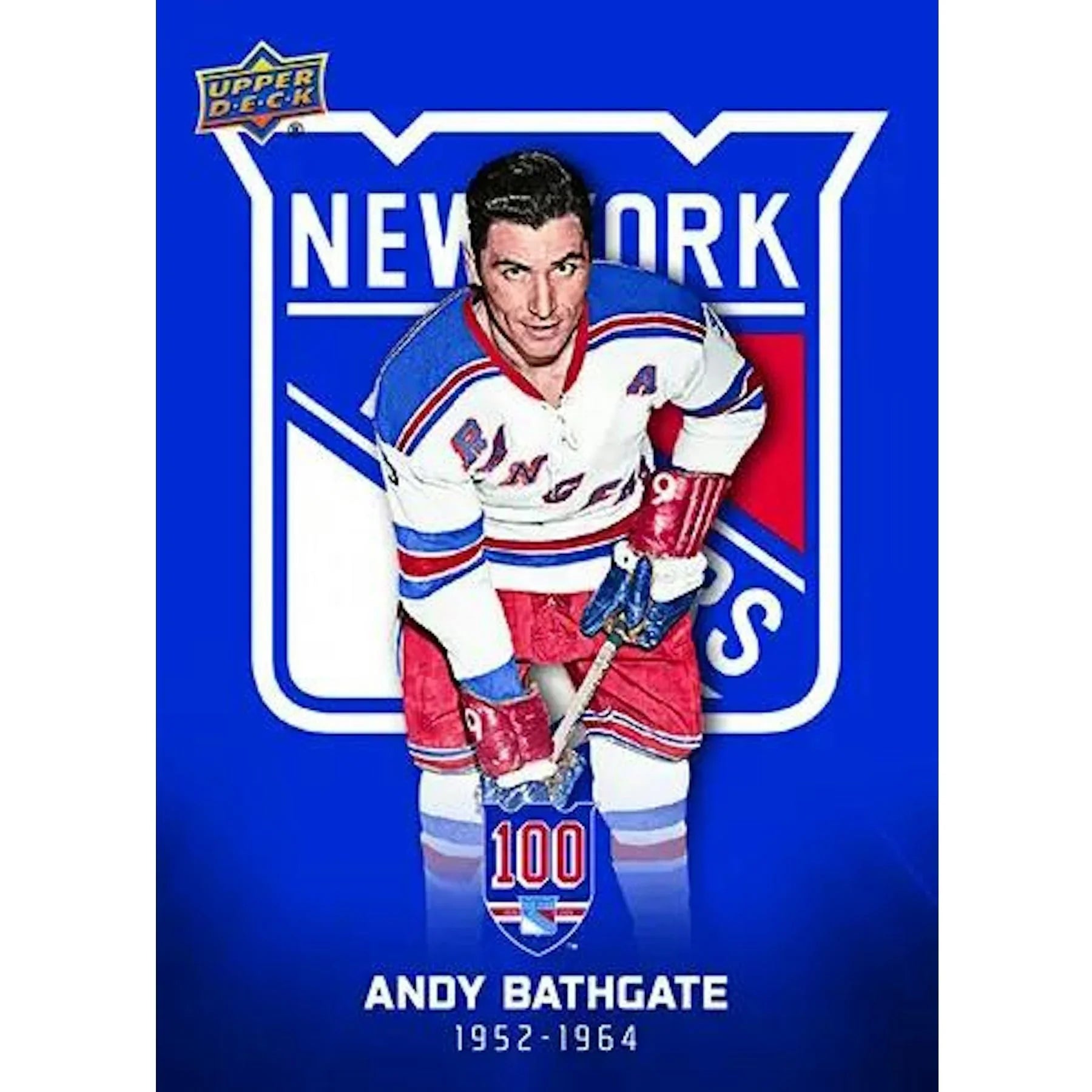 2025 26 Upper Deck New York Rangers Centennial Hockey Box 20 Set Case (Ships Sealed Only)