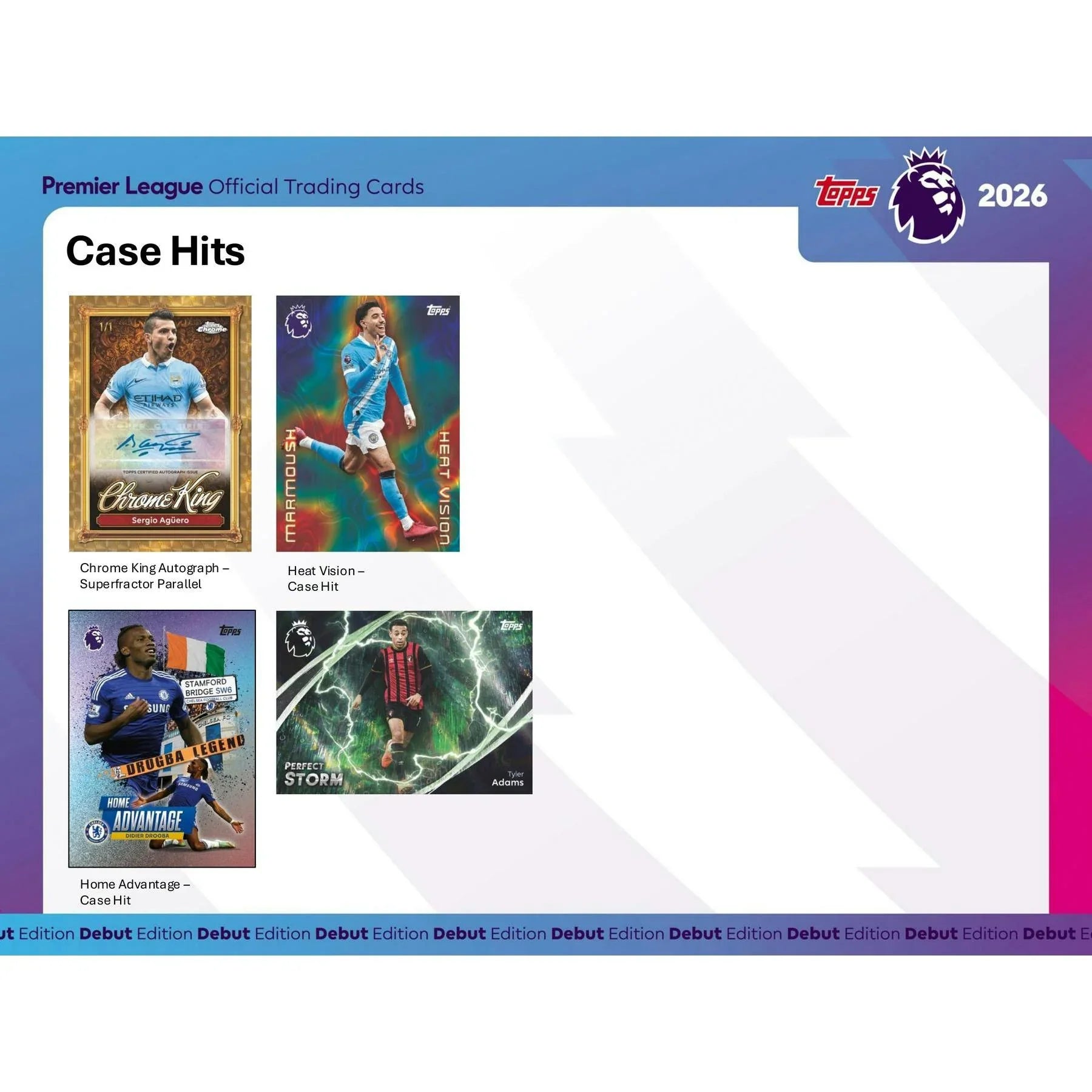 2025 26 Topps Premier League EPL Soccer Hobby Box (Ships Sealed Only)