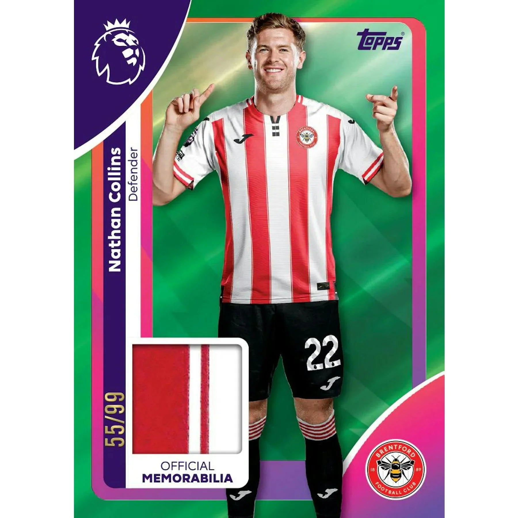 2025 26 Topps Premier League EPL Soccer Hobby Box (Ships Sealed Only)