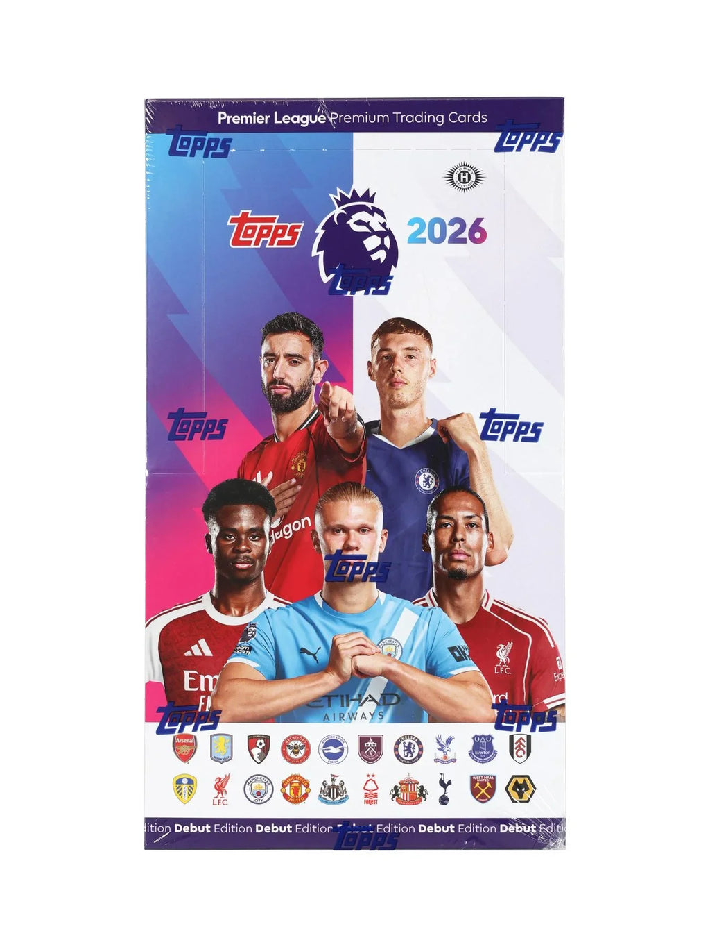 2025 26 Topps Premier League EPL Soccer Hobby Box (Ships Sealed Only)