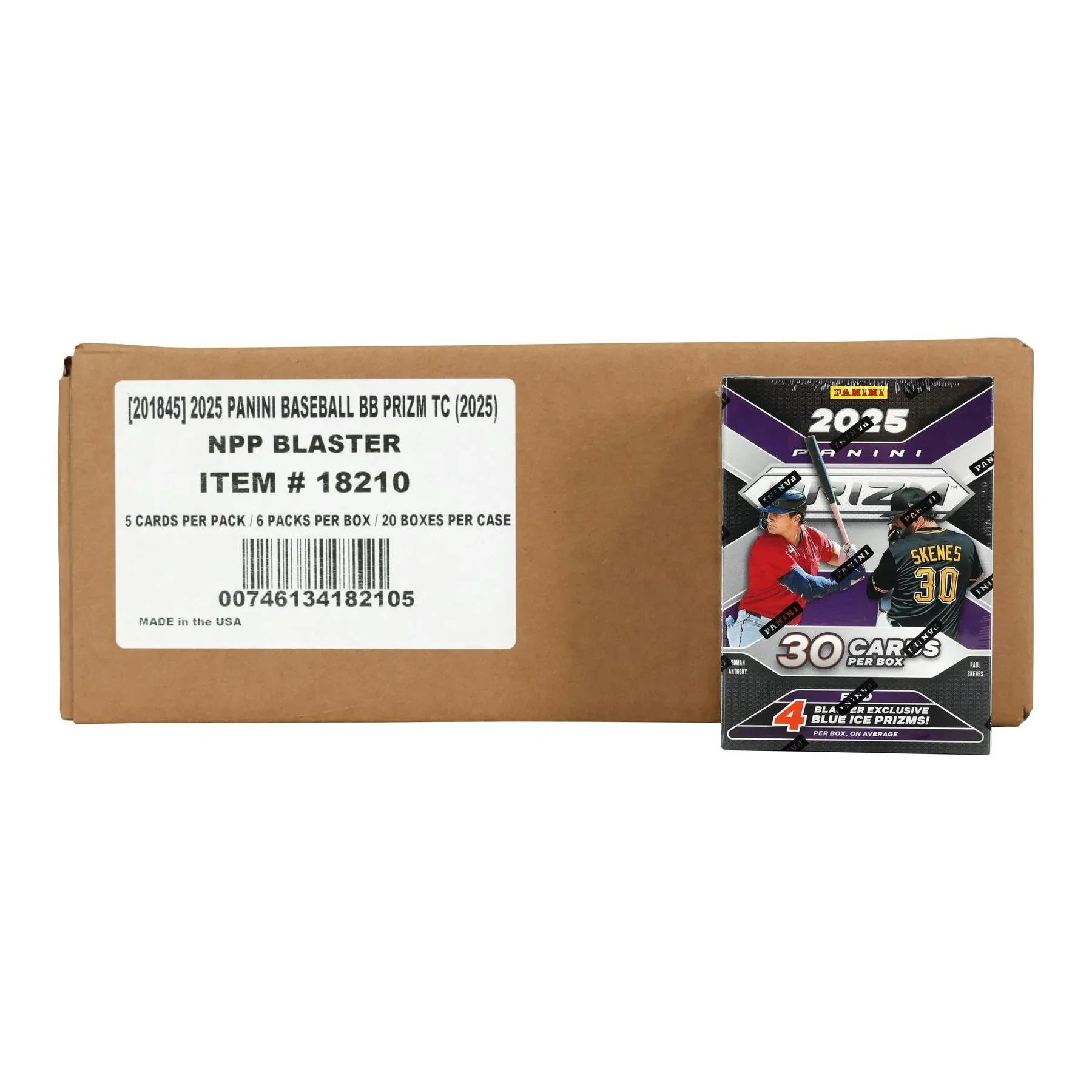 2025 Panini Prizm Baseball Blaster 20 Box Case (Ships Sealed Only) - D2
