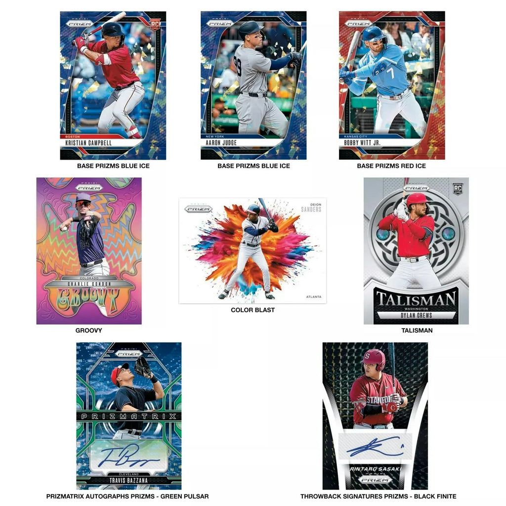 2025 Panini Prizm Baseball Blaster 20 Box Case (Ships Sealed Only) - D2