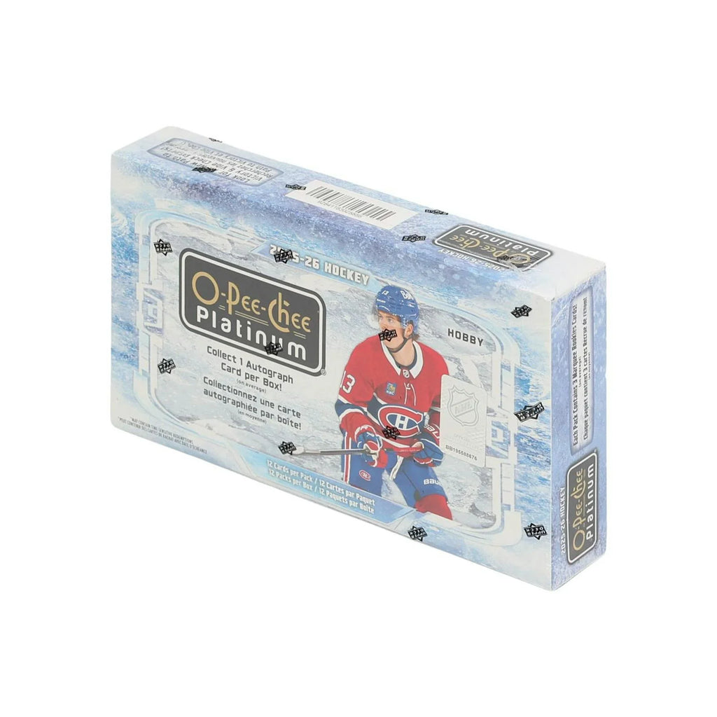 2025 26 Upper Deck O Pee Chee Platinum Hockey Hobby Box (Ships Sealed Only)