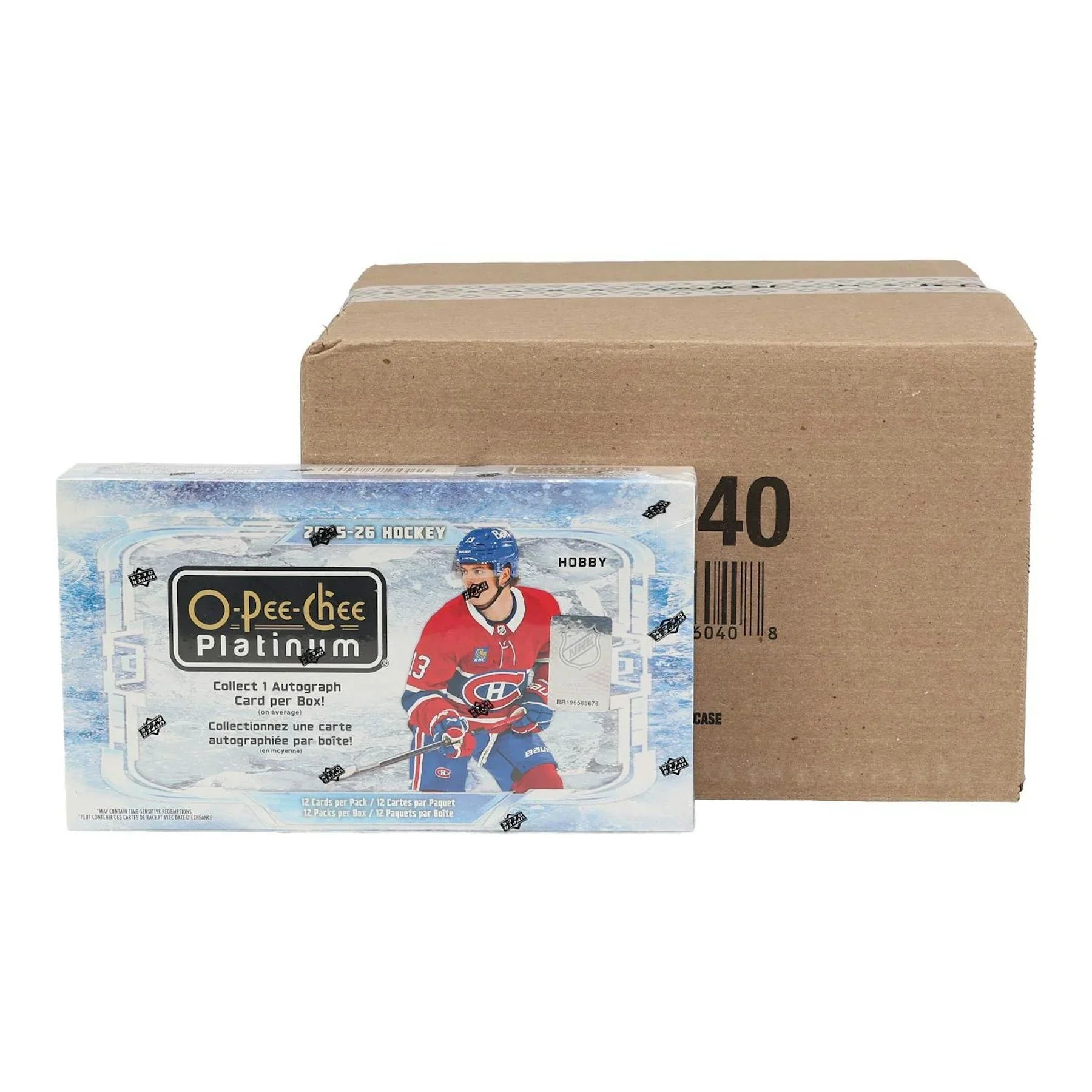 2025 26 Upper Deck O Pee Chee Platinum Hockey Hobby 8 Box Case (Ships Sealed Only)