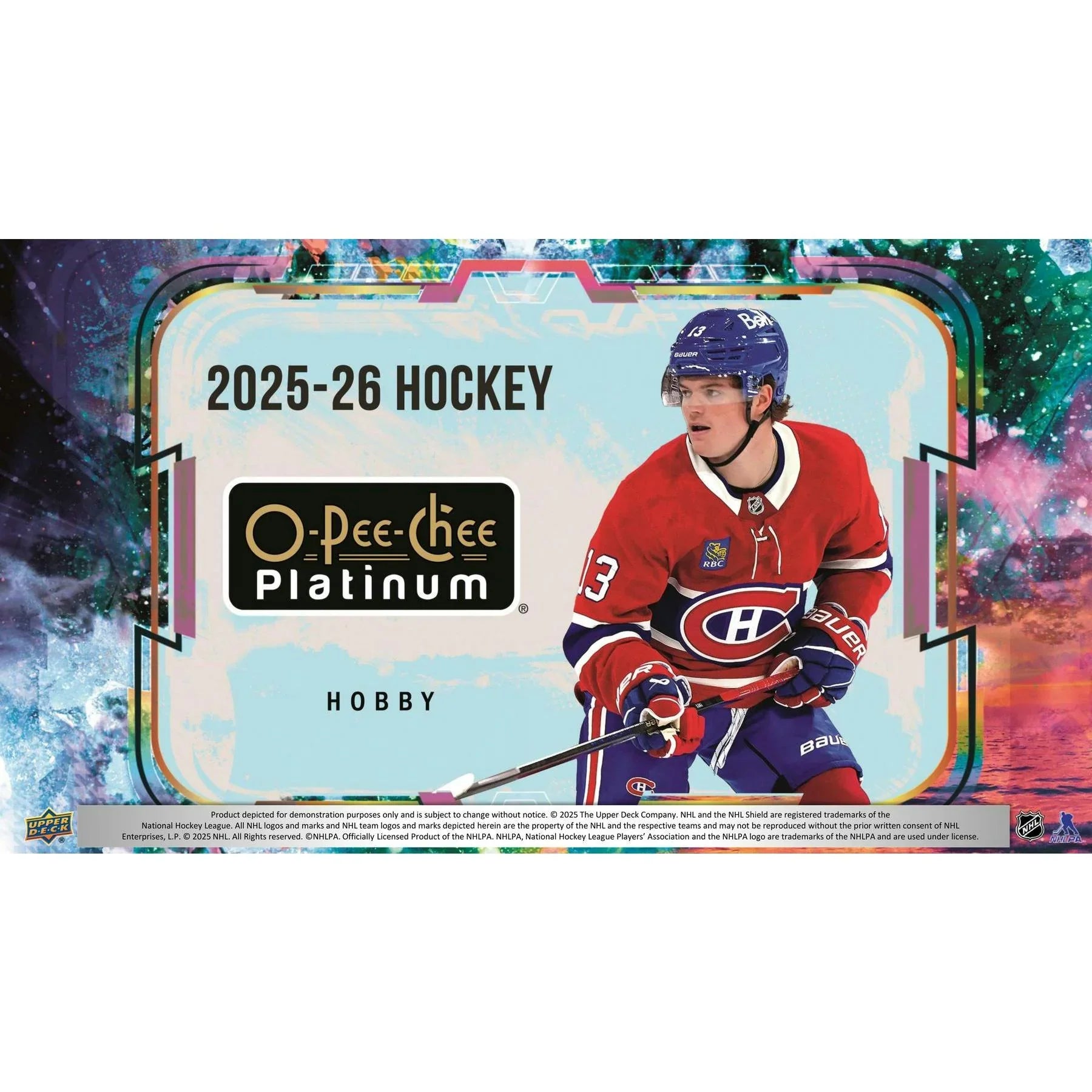 2025 26 Upper Deck O Pee Chee Platinum Hockey Hobby 8 Box Case (Ships Sealed Only)
