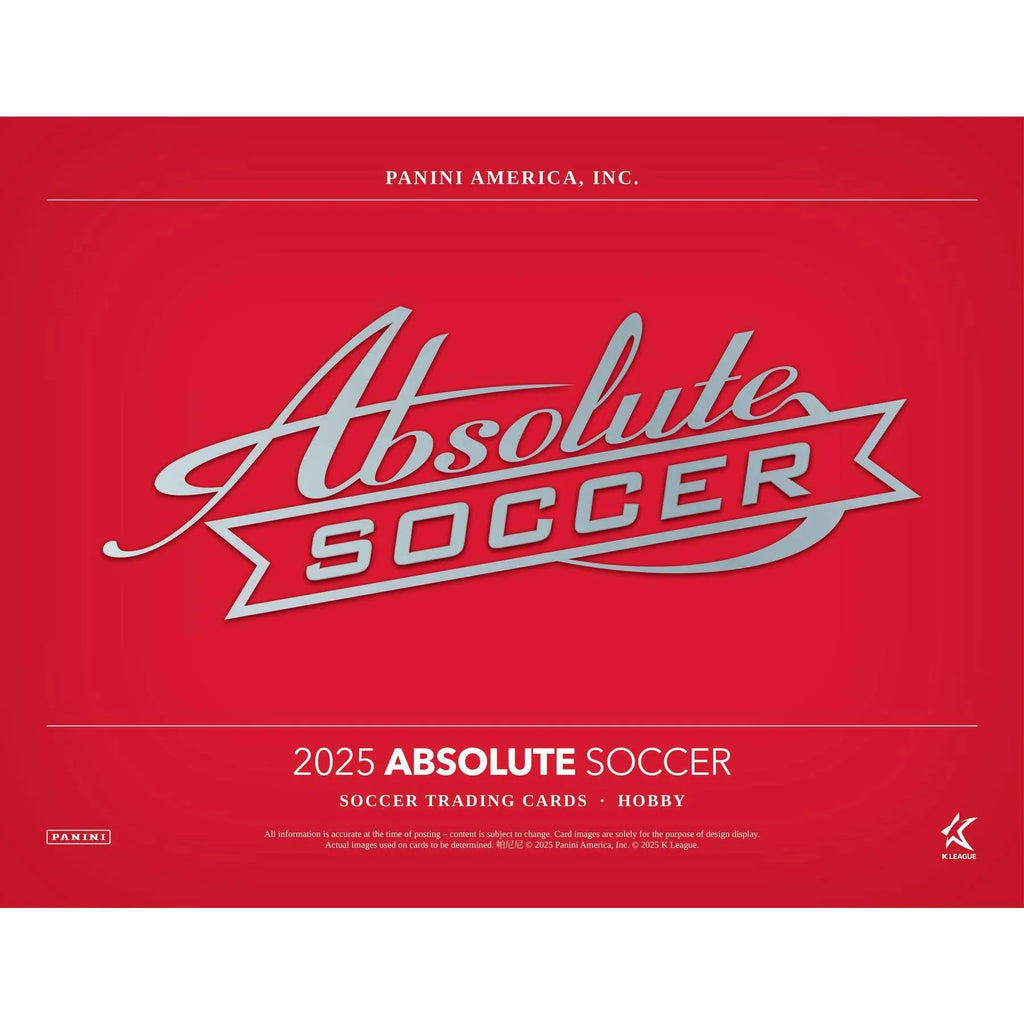 2025 Panini Absolute K League Soccer Hobby Box (Ships Sealed Only)