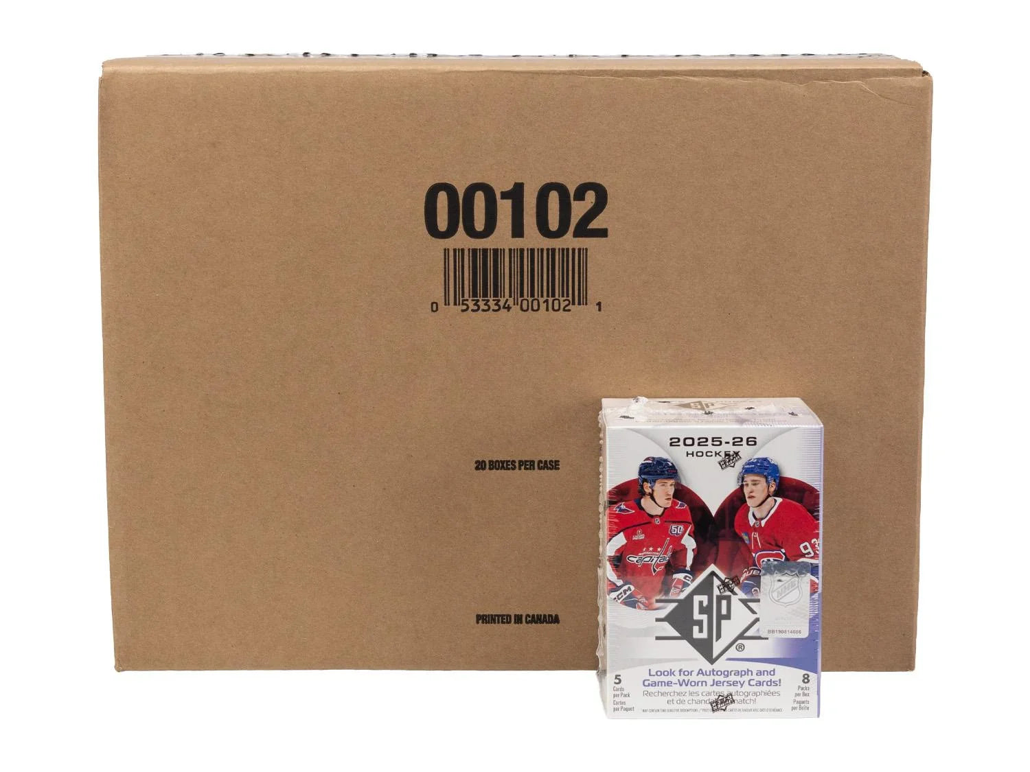 2025 26 Upper Deck SP Hockey Blaster 20 Box Case (Ships Sealed Only)