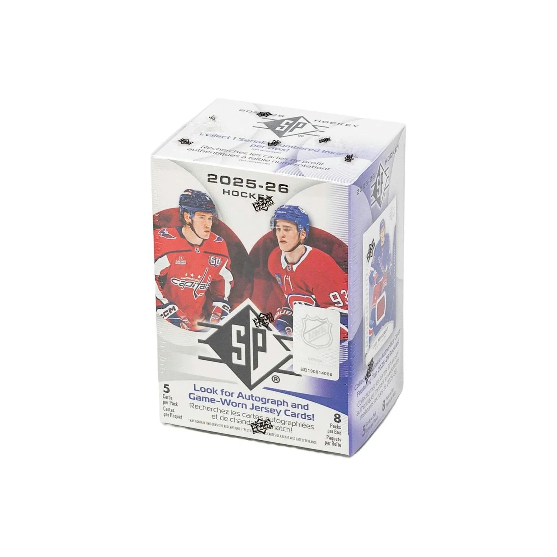 2025 26 Upper Deck SP Hockey Blaster 20 Box Case (Ships Sealed Only)