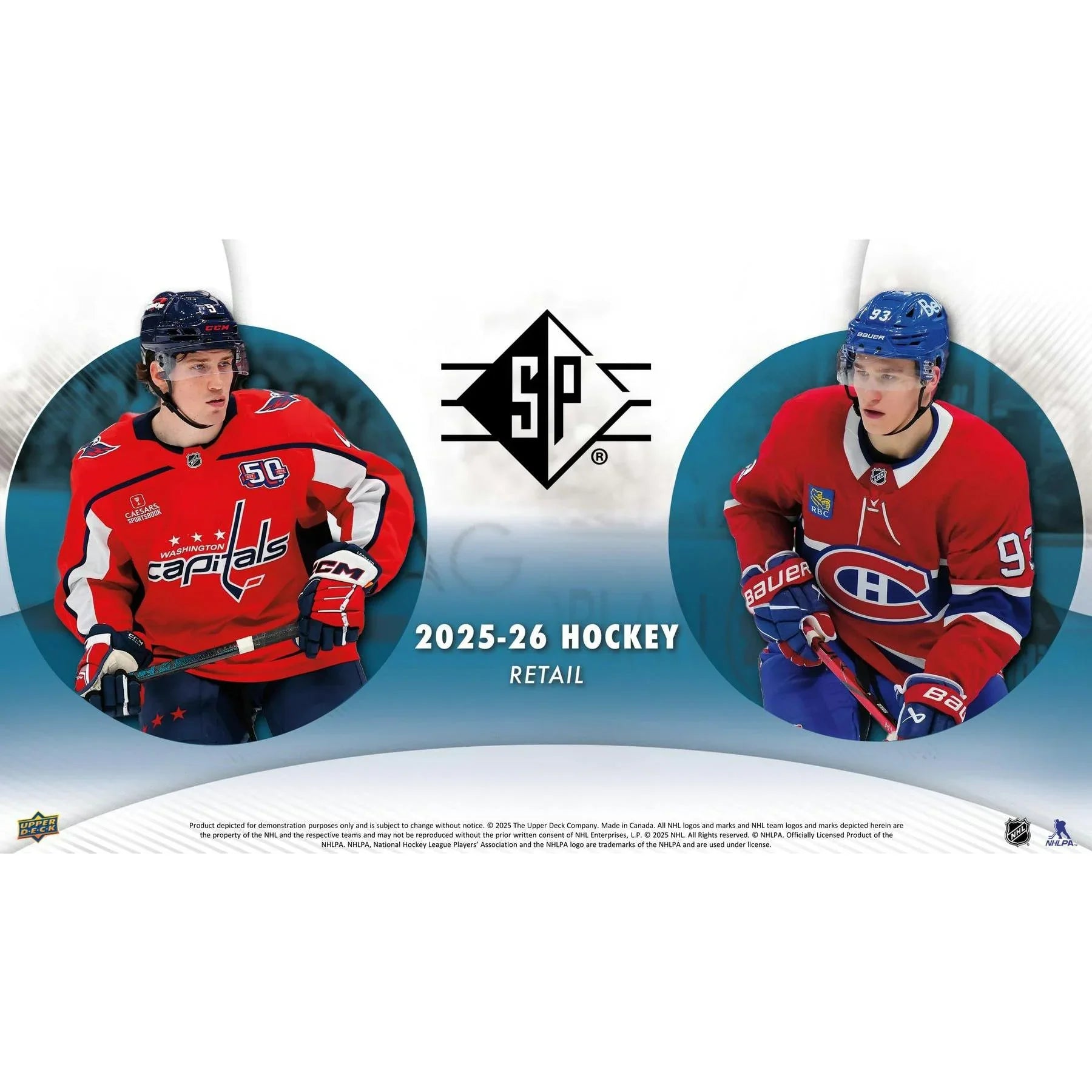 2025 26 Upper Deck SP Hockey Blaster 20 Box Case (Ships Sealed Only)