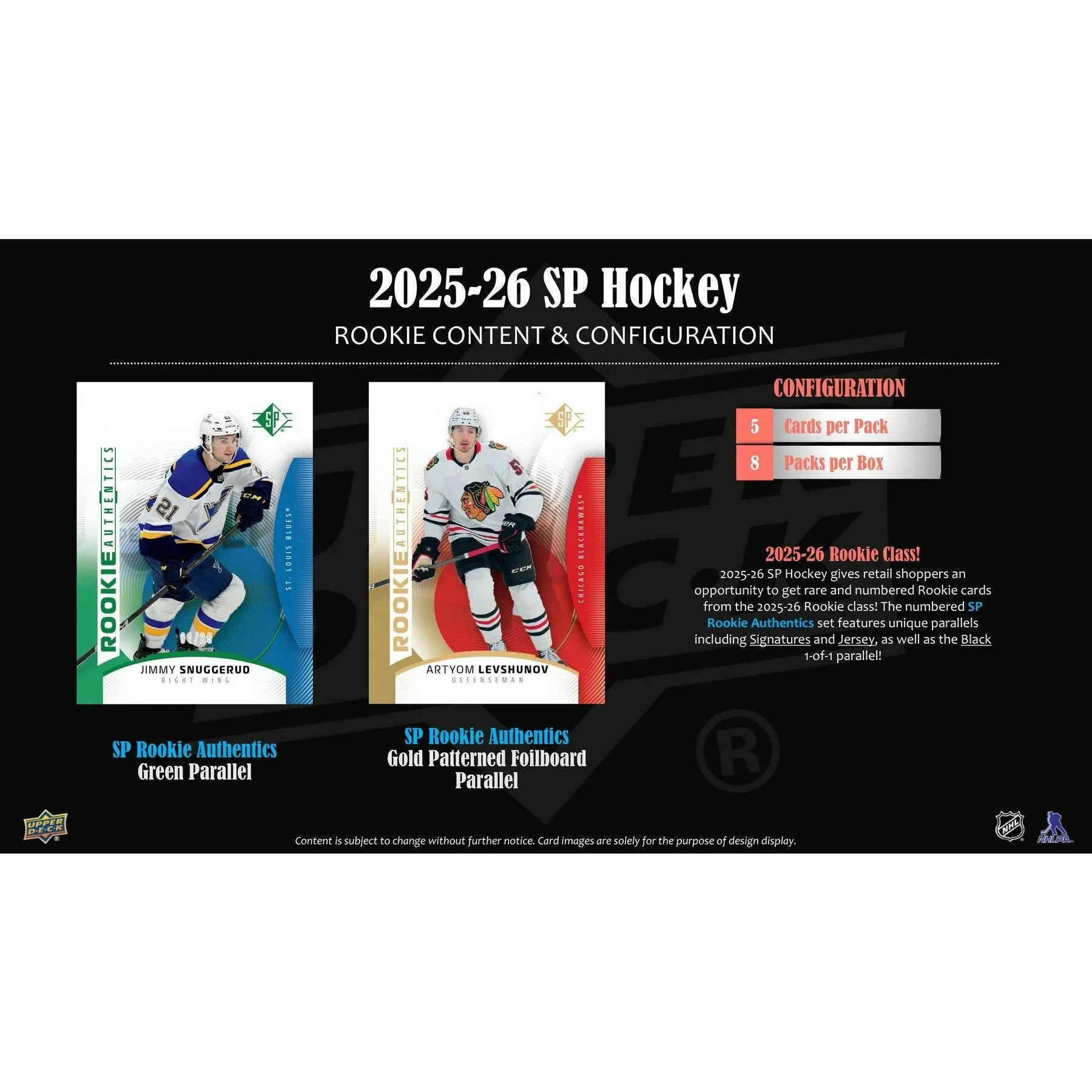 2025 26 Upper Deck SP Hockey Blaster 20 Box Case (Ships Sealed Only)