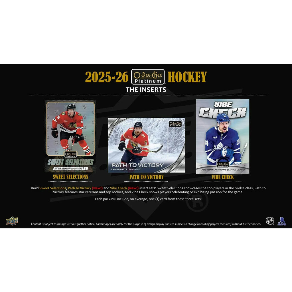 2025-26 Upper Deck O-Pee-Chee Platinum Hockey Blaster Box (Ships Sealed Only) - D