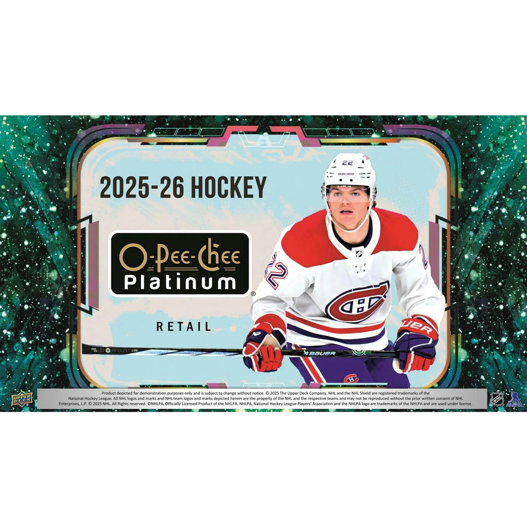 2025 26 Upper Deck O Pee Chee Platinum Hockey Blaster 20 Box Case Presell (Ships Sealed Only)